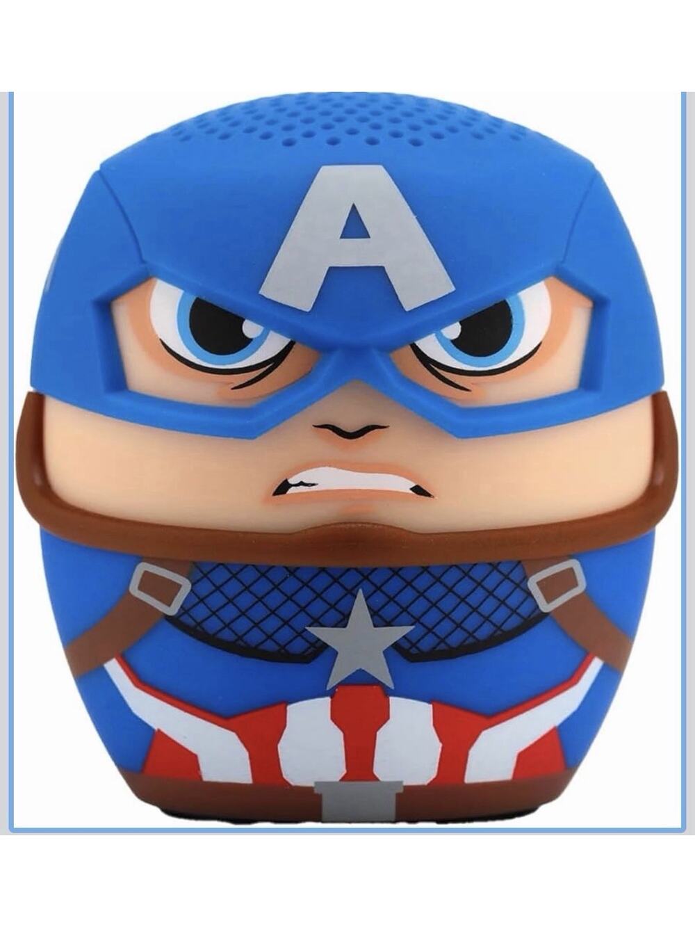 Bitty Boomers Marvel: Captain America - Mini Bluetooth Speaker New